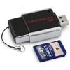 (FCR-MLG2+SD4/32GB) Устройство чтения  карт памяти Kingston MobileLite G2, стандарт - 9 в 1, USB 2.0 + карта памяти SD 32GB class 4, в комплекте (K-FCR-MLG2+SD4/32GB)