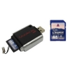 (FCR-MLG2+SD4/4GB) Устройство чтения  карт памяти Kingston MobileLite G2, стандарт - 9 в 1, USB 2.0 + карта памяти SD 4GB class 4, в комплекте (K-FCR-MLG2+SD4/4GB)