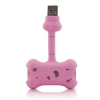 (AP06041-P) USB разветвитель BONE DOGGY link, розовый (B-USB HUB/P)