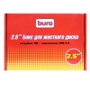 BURO  Бокс на USB 2.0 для 2,5" жёсткого диска SATA алюминий (BU-Box/2.5)