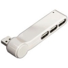 Концентратор USB 2.0 пассивный, 1:3, белый, Hama     [ObQ] (H-53213)
