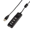 Концентратор USB 2.0 1:4, энергосберегающий, пассивный, черный, Hama     [ObC] (H-54590)