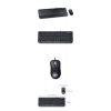 Комплект Microsoft Retail мышь+клавиатура Wired  Desktop 600 USB (APB-00011) чёрная (MSKR-WD 600 U)