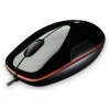 Мышь Logitech LS1 Laser Mouse Grape-jaffa flash / черная с красным лазерная проводная (910-000864)