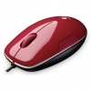 Мышь Logitech LS1 Laser Mouse Cinnamon Red/красная лазерная проводная (910-001032)