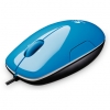 Мышь Logitech LS1 Laser Mouse Aqua-Blue/голубая лазерная проводная (910-001109)