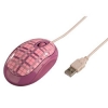 Мышь Karo оптическая, 1000 dpi, 3 кнопки (включая колесо), розовый с рисунком, Hama     [ObC] (H-53858)