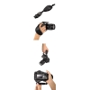 Ремешок ручной для фотоаппарата, регулируемый, накручивающийся, черный, Hama     [ObF] (H-27500)