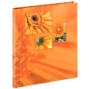 Фотоальбом магнитный Singo, 10x15/60, 28х31см, 20 страниц, спираль, оранжевый, Hama     [OsF] (H-106264)