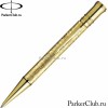 Шариковая ручка Parker Duofold Esparto K103 , Solid Gold, цвет: золотой (S0691500_S)