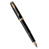 Перьевая ручка Parker Sonnet F130, цвет: Black/GT, перо: M > (S0703900)