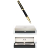 Перьевая ручка Parker Premier Lacque F560, цвет: Black GT, перо: F, перо: золото 18К (S0887810)