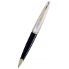 Шариковая ручка Waterman Carene De Luxe, цвет: Black/Silver, стержень: Mblue  (21200) в коробке 2010 (S0700000)