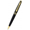 Шариковая ручка Waterman Expert, цвет: Black Laque GT, стержень: Mblue (20021) > (S0701280)