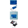 Швейцарская карта SwissCard QUATTRO, Sapphire translucent/ полупрозрачная синяя (шт.) 0.7222.T2