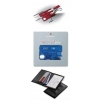 Швейцарская карта SwissCard Lite / полупрозрачная красная (шт.) 0.7300.T