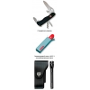 Нож для спецслужб с фиксатором лезвия FORESTER 111 мм / черный (с петлей на лезвии) (шт.) 0.8363.MW3
