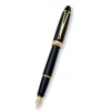 Ручка перьевая. Ipsilon De Luxe. Корпус - смола, черная, перо- золото 14 Кт. (AU-B12/N)