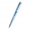 Ручка роллер, Alpha,корпус смола с перламутром,цвет голубой.отделка хром. (AU-H71-CA)