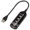 Концентратор USB 2.0, пассивный, 1:4, черный, Hama     [ObC] (H-39776)