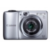 PhotoCamera Canon PowerShot A1300 silver 16Mpix Zoom5x 2.7" 720p SDXC CCD IS VF AA  (6177B002)