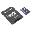 ADATA <microSDHC-16Gb UHS-I + microSD-->SD Adapter> microSecureDigital High Capacity Memory Card