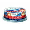 DVD+RW Philips     4.7ГБ, 4x, 25шт., Cake Box, перезаписываемый DVD диск (DVD+RWC025/PH8)