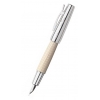 Перьевая ручка E-MOTION EDELHARZ PARKETT, F, смола цвета слоновой кости, 1 шт. (148261)