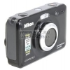 Nikon CoolPix S30 <Black> (10.1Mpx, 29.1-87.3mm, 3x, F3.3-5.9, JPG, SDXC, 2.7", USB2.0, AV, , AAx2)