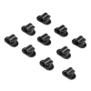 Зажимы для кабеля Easy Clip Small, 12 шт., пластик, черный, Hama     [ObZ] (H-20604)