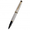 Ручка-роллер Waterman Expert 3, цвет: Stainless Steel GT, стержень: Fblk (S0951980)