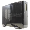Desktop FOX <S606BK> Black FlexATX 500W (24+4пин),  LCD display
