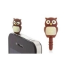(LF11072-BR) Колпачок для отверстия 3.5мм Bone Owl Ear Cap для iPhone, коричневый (B-CAP/OBR)