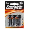 Батарейки Energizer e400  Base (AA) 4БЛ  (635181/636172/634139)  4 батарейки в блистере. (LR6/R6; E91)