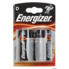 Батарейки Energizer e430  Base (D) 2БЛ  (633810 / 629733)   2 батарейки в блистере.  (LR20/R20; E95)