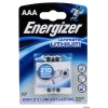 Батарейки Energizer Lithium (AAA) 2БЛ   (636324/632962/629769)  lithium ААА (LR03/R03; E92)