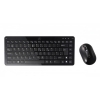Комплект беспроводной (клавиатура + мышь)  ASUS, черная, 1000 dpi, USB, (90-XB0E00KM00060) (A-EEE_BK)