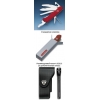 Нож для спецслужб с фиксатором лезвия FIREMAN 111 мм/ красный (шт.) 0.8383