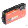 Фотоаппарат Nikon Coolpix AW100  Orange <16Mp, 5x zoom, SD, USB, GPS, Водонепроницаемый>