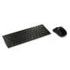 Комплект RAPOO 9020 черные беспроводные клавиатура с основой из нержавеющей стали и оптическая мышь, 2.4Ghz (RP_9020)