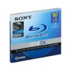 Blu-Ray Sony       50ГБ, 2x, 1шт., Jewel Case, двухслойный, (BNR50AV), записываемый Blu-Ray диск (BD-R50J001/S)