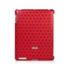 (PA12051-R) Чехол Bone EMBOSSED для iPad New, красный (B-IPAD EMBOSSED/R)