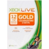 Карточка Live Xbox 360 Gold подписка 12  (52M-00122/52M-00253) (Live Gold 12)