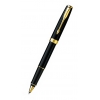 Ручка-роллер Parker Sonnet T530 ESSENTIAL, цвет: LaqBlack GT,  стержень: Fblack (S0808720)