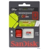 Карта памяти MicroSDHC 8Gb SanDisk Ultra Class10 + SD Adapter + Memory Zone Android App (SDSDQUA-008G-U46A)
