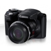 PhotoCamera Canon PowerShot SX500 IS black 16Mpix Zoom30x 3" 720p SDXC CCD 1x2.3 IS opt 5minF 0.7fr/s 30fr/s HDMI NB-6L  (6353B002)