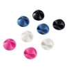 Зажимы для кабеля Candy, 8 шт., самоклеющиеся, черный/синий/белый/розовый, Hama     [ObZ] (H-20533)