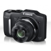 PhotoCamera Canon PowerShot SX160 IS black 16Mpix Zoom16x 3" 720p SDXC CCD 1x2.3 IS opt 1minF 30fr/s AA  (6354B002)