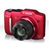 PhotoCamera Canon PowerShot SX160 IS red 16Mpix Zoom16x 3" 720p SDXC CCD 1x2.3 IS opt 1minF 30fr/s AA  (6801B002)