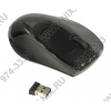 OKLICK Wireless Optical Mouse <345MW> <Black&Blue> (RTL)  USB 3btn+Roll <696270>
